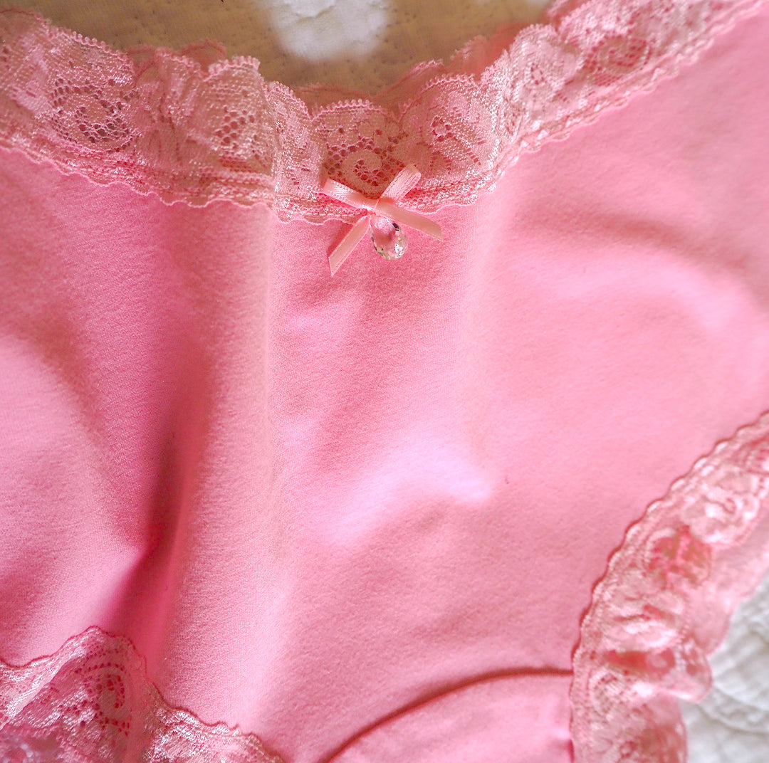 Boy Short Baddies | Organic Cotton and Lace Lingerie